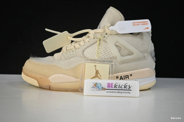 Cheap BK ofw (w) jordan 4 cv9388-100 sail retro 1205